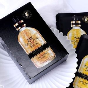 10pcs 24k Gold Face Masks